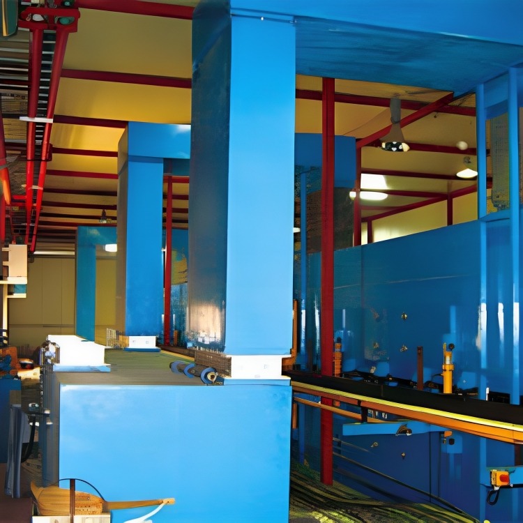 Heating system for double conveyor
