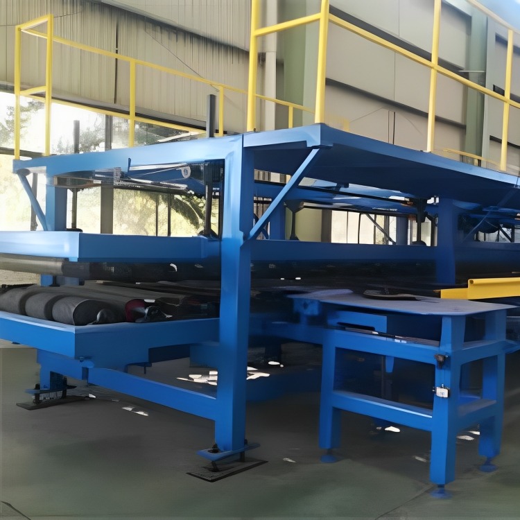 SP-10/PU edge sealing rock wool sandwich panel production line