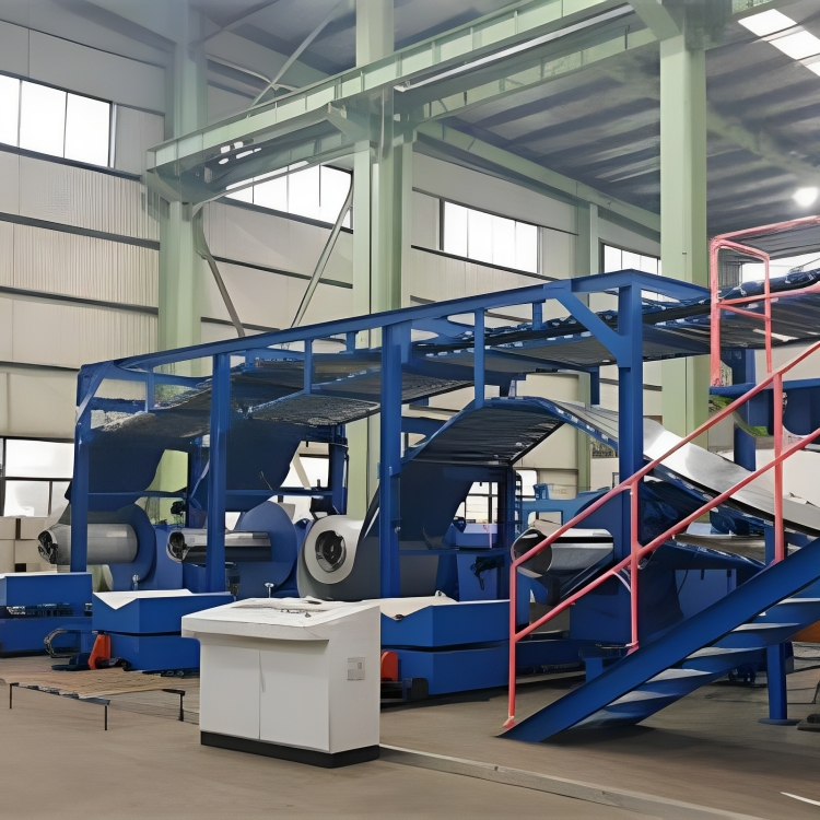 Upper roll forming machine platform